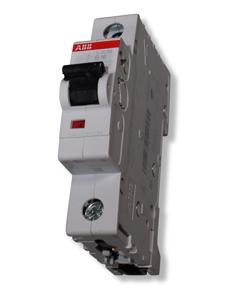 Circuit breaker S201M 1-pole B16A 10KA